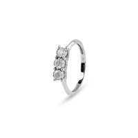 Ring Bliss Woman BL LUMINA in White Gold Diamante 0.35 Ct 20106624 - 20106624